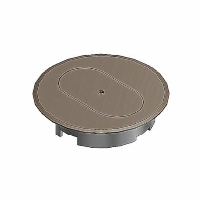 Thomas & Betts Carlon® E97DSB Non-Metallic Floor Box Cover, 5.69 in Dia, Thermoplastic